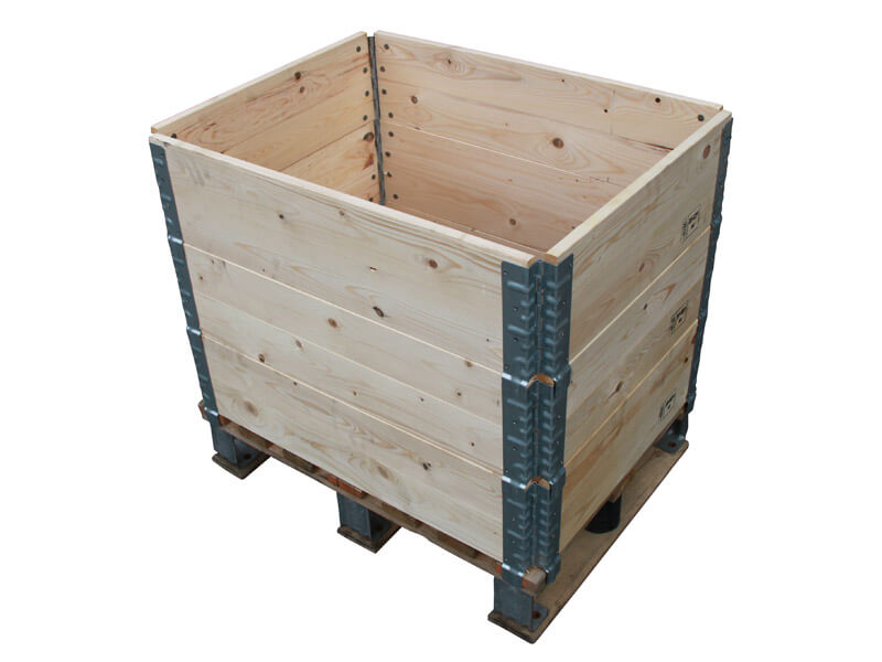 Kleine Holzaufsatzrahmen für halbes Euro-Maß 800 x 600 mm