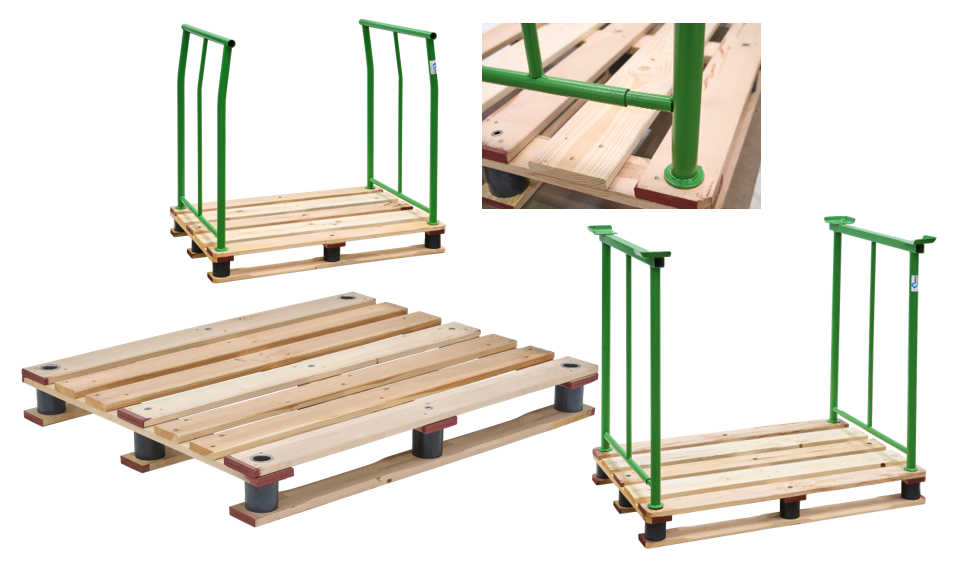 Rohrbügelpaletten
