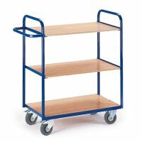 Etagenwagen mit/ohne Wand 1000 x 500 mm | ohne  - Bild 1