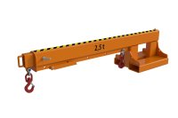 Teleskoplader 2500 kg | teleskopierbar, 8fach-ausziehbar, 14 mögliche Hakenpositionen | RAL 2000  - Bild 1