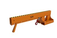 Teleskoplader 5000 kg | kurz, 5 mögliche Hakenpositionen | RAL 2000  - Bild 1