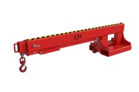Teleskoplader 2500 kg | teleskopierbar, 8fach-ausziehbar, 14 mögliche Hakenpositionen | RAL 3000  - Bild 1