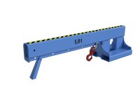 Teleskoplader 5000 kg | kurz, 5 mögliche Hakenpositionen | RAL 5012  - Bild 1