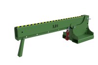Teleskoplader 5000 kg | kurz, 5 mögliche Hakenpositionen | RAL 6011  - Bild 1