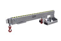 Teleskoplader 2500 kg | teleskopierbar, 8fach-ausziehbar, 14 mögliche Hakenpositionen | feuerverzinkt  - Bild 1