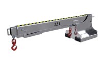 Teleskoplader 2500 kg | teleskopierbar, 8fach-ausziehbar, 14 mögliche Hakenpositionen | feuerverzinkt  - Bild 1