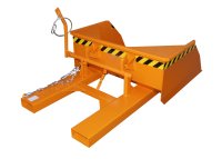 Schaufel Typ BSE 0.50 m3 | 1000 x 1100 x 500 mm | RAL 2000  - Bild 1