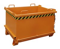 Klappbodenbehälter Typ SB 0.75 m3 | 1035 x 1310 x 930 mm | RAL 2000  - Bild 1