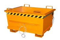 Klappbodenbehälter Typ BKB 0.5 m3 | 1040 x 1200 x 715 mm | RAL 2000  - Bild 1