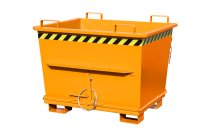 Klappbodenbehälter Typ BKB 0.7 m3 | 1040 x 1200 x 970 mm | RAL 2000  - Bild 1
