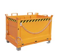 Klappbodenbehälter Typ FB 0.50 m3 | 800 x 1245 x 845 mm | RAL 2000  - Bild 1
