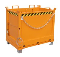 Klappbodenbehälter Typ FB 0.75 m3 | 800 x 1245 x 1145 mm | RAL 2000  - Bild 1