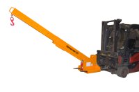 Teleskoplader 5000 kg | teleskopierbar, 8fach-ausziehbar, 14 mögliche Hakenpositionen | RAL 2000  - Bild 1