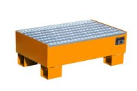Auffangwanne mit Gitterrost ja | 800 x 500 x 290 mm | RAL 2000  - Bild 1