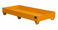 Auffangwanne -- (kein Gitterrost) | 1800 x 800 x 275 mm | RAL 2000  - Bild 1