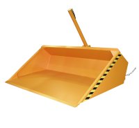 Schaufel Typ DGS 1.20 m3 | 1610 x 2010 x 1370 mm | RAL 2000  - Bild 1