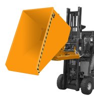 Kippbehälter Typ EXPO-E 1.20 m3 | 1720 x 1070 x 1095 mm | RAL 2000  - Bild 1