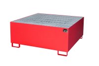 Auffangwanne 1460 x 1460 x 630 mm | RAL 3000  - Bild 1