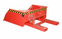 Schaufel Typ BSE 0.75 m3 | 1200 x 1200 x 550 mm | RAL 3000  - Bild 1