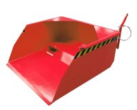Schaufel Typ BSM 1.00 m3 | 1300 x 1600 x 650 mm | RAL 3000  - Bild 1