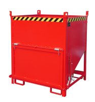 Silobehälter Typ SGK 1.00 m3 | RAL 3000  - Bild 1