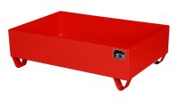 Auffangwanne -- (kein Gitterrost) | 1200 x 800 x 360 mm | RAL 3000  - Bild 1