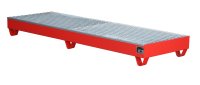 Auffangwanne 4 | 2400 x 800 x 250 mm | RAL 3000  - Bild 1