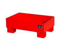 Auffangwanne ohne Gitterrost nein | 800 x 500 x 290 mm | RAL 3000  - Bild 1