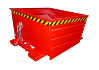 Kippbehälter Typ VD 0.80 m3 | 1375 x 1200 x 730 mm | RAL 3000  - Bild 1