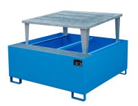 Auffangwanne 1460 x 1460 x 1090 mm | - | 1 | RAL 5012  - Bild 1
