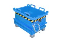 Mini-Klappbodenbehälter Typ MSB 0.13 m3 | 600 x 800 x 625 mm | RAL 5012  - Bild 1