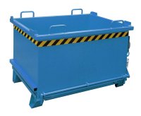 Klappbodenbehälter Typ SB 0.75 m3 | 1035 x 1310 x 930 mm | RAL 5012  - Bild 1