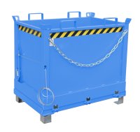 Klappbodenbehälter Typ FB 0.75 m3 | 800 x 1245 x 1145 mm | RAL 5012  - Bild 1