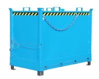 Klappbodenbehälter Typ FB 2.00 m3 | 1040 x 1845 x 1445 mm | RAL 5012  - Bild 1