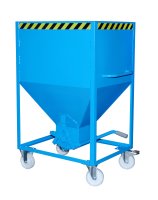 Silobehälter Typ SR 600 m3 | Rollen | RAL 5012  - Bild 1