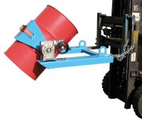 Fasskipper Typ FLEX-HK mit Handkurbel | RAL 5012  - Bild 1