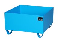 Auffangwanne -- (kein Gitterrost) | 800 x 800 x 460 mm | RAL 5012  - Bild 1