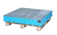 Auffangwanne ja | 1200 x 1200 x 185 mm | RAL 5012  - Bild 1