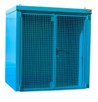 Gasflaschen-Container 40 | RAL 5012  - Bild 1