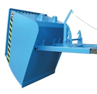 Schaufel Typ BSI 0.50 m3 | 1245 x 1250 x 310 mm | RAL 5012  - Bild 1