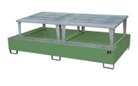 Auffangwanne 2650 x 1460 x 865 mm | - | 2 | RAL 6011  - Bild 1
