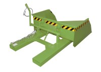 Schaufel Typ BSE 0.50 m3 | 1000 x 1100 x 500 mm | RAL 6011  - Bild 1