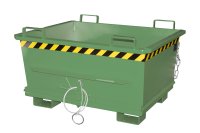 Klappbodenbehälter Typ BKB 0.5 m3 | 1040 x 1200 x 715 mm | RAL 6011  - Bild 1