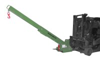 Teleskoplader 5000 kg | teleskopierbar, 8fach-ausziehbar, 14 mögliche Hakenpositionen | RAL 6011  - Bild 1