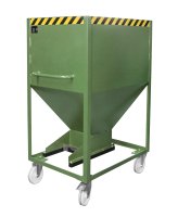 Silobehälter Typ SR-D 600 m3 | Rollen | RAL 6011  - Bild 1
