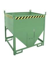 Silobehälter Typ SGS 0.75 m3 | RAL 6011  - Bild 1