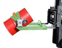 Fasskipper Typ FLEX-HK mit Handkurbel | RAL 6011  - Bild 1