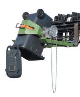 Fasskipper Typ FLEX-K mit Kette | RAL 6011  - Bild 1