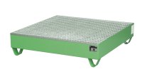 Auffangwanne -- (kein Gitterrost) | 2400 x 800 x 250 mm | RAL 6011  - Bild 1