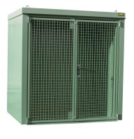 Gasflaschen-Container 40 | RAL 6011  - Bild 1
